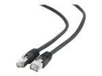 Gembird CAT 6 varjestatud paardunud paaridega (STP) 1 m patch-kaabel must