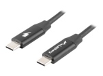 Lanberg USB Type-C kaabel 1m must