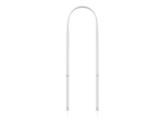 Apple Crossbody Strap - Light Gray Apple