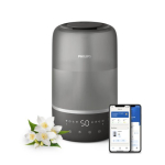 PHILIPS Humidifier Series 1000 Kuni 41 m2 3 seadet hall