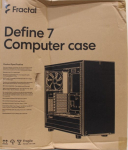 SALE OUT. Fractal Define 7 Black Solid Fractal Design Define 7 Solid E-ATX ATX Black DAMAGED PACKAGING