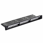 Lanberg PPKS-1124-B patch panel 1U