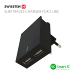 Swissten Premium Reisilaadija 2x USB 3А / 15W