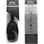 EPIC Deluxe Detangler Black - hair brush