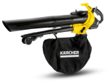K&auml;rcher BLV 36-240 Aku-lehtpuhur 240 km/h Must, Kollane 36 V Lithium-Ion (Li-Ion)
