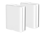 Asus Quad Band WiFi 7 Mesh Ruuter ZenWiFi BQ16 802.11be Kuni 25000 Mbit/s Ethernet LAN (RJ-45) port 5 Mesh Tugi Jah MU-MiMO Jah Antenni t&uuml;&uuml;p I