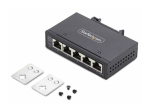 StarTech.com 5-portine haldamatu t&ouml;&ouml;stuslik Ethernet l&uuml;liti - IP30 - TAA 5-portine Gigabit l&uuml;liti