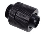 Alphacool Eiszapfen Connector Series Sirge Pistik 13/10mm Vedeljahutuss&uuml;steemi Kompressioonliitmik 1-pack Must