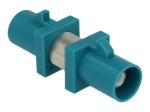 DeLOCK RF Adapter 2.96cm RAL 5021 Turquoise Blue Blue Silver