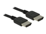 Delock Premium HDMI kaabel Ethernetiga 1.5m - must