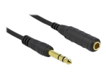 Delock Audio Laiendust Kaabel Must