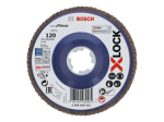 Bosch Parim metalli jaoks X571 abradantketas nurga lihvimasina X-LOCK &Oslash;125 l&auml;bim&otilde;&otilde;t P120