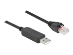 DeLOCK 2m Seriaal Adapter Must