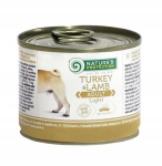 NATURE'S PROTECTION T&auml;iskasvanud Light Turkis ja Lammas - m&auml;rg koeratoit - 200 g