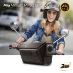 Mio MiVue MP30 Dual 2.5K Rider Dash Cam GPS (satellite)