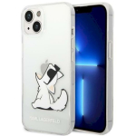 Karl Lagerfeld KLHCP14MCFNRC Choupette Fun k&otilde;va &uuml;mbris iPhone 14 Plus / 15 Plus 6,7" jaoks / l&auml;bipaistev