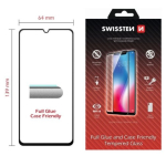 Swissten T&auml;ispindne 5D karastatud klaas Samsung Galaxy A40 Must
