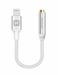 Swissten Lightning kuni Jack 3.5mm audio adapter iPhone ja iPad jaoks 15 cm