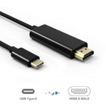 RoGer kaabel USB-C HDMI-le 4K@30Hz / 1,8m