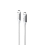 Havit CB6290 1 m USB Type C kuni USB Type C kaabel (valge/hall)