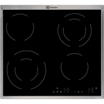Electrolux EHF6342XOK pliidiplaat Must Sisseehitatav Keraamiline 4 tsoon(i)