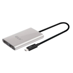 Club3D Thunderbolt 3 -> 2xDisplayPort - 4K (kahe monitoriga) adapter
