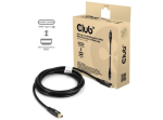 Club 3D CAC-1561 USB-C kuni Mini DisplayPort 2.1 Kaabel 2m Must