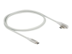 Delock USB Type-C kaabel 1,2m h&otilde;bevalge