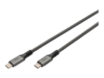 DIGITUS USB Type-C kaabel 3m must