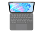 Logitech Combo Touch Keyboard and folio case Case 16-level Cable German Apple 10.9-inch iPad Air (5th generation) &brvbar; Apple 11-inch iPad Air (M2, M3)
