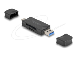DeLOCK USB 3.0/USB-C kaardilugeja