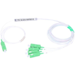 Extralink PLC 1:4 0.9 mm kiudkaabli splitter SC/APC 1m
