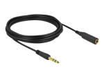Delock Audio Laiendust Kaabel Must