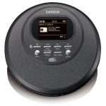 Lenco Cd-500Bk CD-m&auml;ngija Bluetoothi ja FM-raadioga
