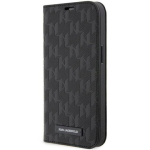 Karl Lagerfeld KLBKP14LSAKLHPK Raamatu&uuml;mbris iPhone 14 Pro 6.1" jaoks / must