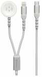 Swissten Juhtmevaba Laadija 2in1 Apple Watch ja Lightning USB-C 1.2m