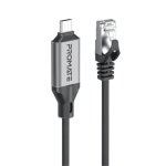 Promate CLink-RJ45 Kaabel USB-C Ethernetile 10/100/1000Mbps / 5m