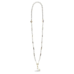 Guess Crossbody Strap Pear and 4G Charm / White