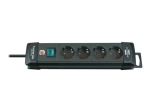 brennenstuhl Premium-Line 4-Outlet Socket Box Black 3m