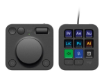Logitech Master Series MX Creative Console klaviatuur ja juhtmega hiir RGB