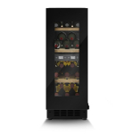 Caso Wine cooler WineDeluxe WDU 18 Energy efficiency class F Built-in Bottles capacity 18 Black