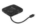 DeLOCK Micro USB OTG Kaardilugeja 3 Port USB Hub Kaardilugeja