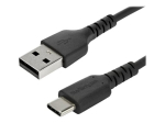 StarTech.com 1m USB A kuni USB C laadimiskaabel, vastupidav kiirlaadimine ja s&uuml;nkroonimine USB 2.0 kuni USB Type C andmekaabel, vastupidav TPE kest...