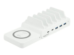 Delock USB ja Juhtmetud Laadimisjaam 5/9/12/15/16/20V