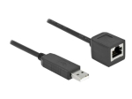 DeLOCK 50cm Seriaal Adapter Must