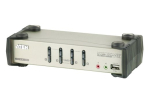 Aten 4-port PS/2-USB VGA/Heli KVMP l&uuml;liti OSD-ga CS1734B