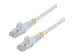 StarTech.com 0.5m valge Cat5e/Cat 5 eemaldamata Ethernet &uuml;hendusjuhe 50cm s&uuml;stitav (UTP) valge