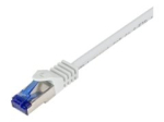 LogiLink Professionaalne Ultraflex CAT 7 Kaabel/CAT 6a Kontaktid S/FTP 1m Pat&scaron;kaablit Hall RAL 7035