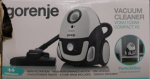 SALE OUT. Gorenje Vakuumpuhasti VCEA11CXWII Kotikandjal 750 W T&ouml;&ouml;raadius 15 m Garantii 24 kuud(i) KAHETU VASTU