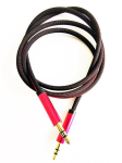 Mocco Textile Premium AUX-kaabel 3,5 mm -> 3,5 mm 1m Punane
